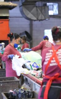 Visita à Cooperativa de Catadores "Construir".