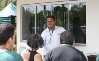 Viveiro aberto e Sarau. Encarregado, Márcio.