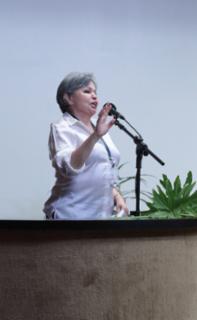 Sexta Cultural 2025. Servidora, Zezé Garcia.