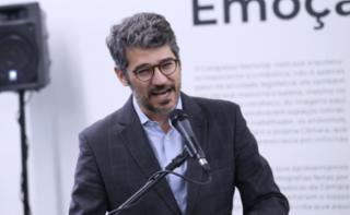 Cerimônia de Premiação do Concurso “Luz, Câmara, Emoção” e Lançamento de Fotolivro de mesmo título. Presidente SINDILEGIS, Alisson Sousa.