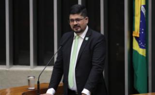 Homenagem aos 50 anos da Sociedade Esportiva do Gama. Presidente da Sociedade Esportiva do Gama, Wendel Lopes.