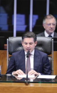 Entrega do Prêmio Mérito Legislativo. Presidente da Câmara dos Deputados, Hugo Motta (REPUBLICANOS - PB)