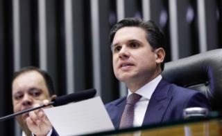 Entrega do Prêmio Mérito Legislativo. Presidente da Câmara dos Deputados, Hugo Motta (REPUBLICANOS - PB).