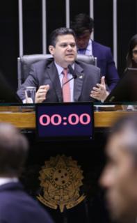 Discussão e votação das Lei de Diretrizes Orçamentárias. Presidente do Senado Federal, Davi Alcolumbre (UNIÃO - AP)