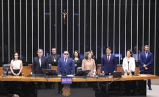 Homenagem aos 45 anos do curso de graduação em Odontologia da UnB.