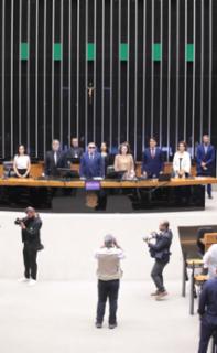 Homenagem aos 45 anos do curso de graduação em Odontologia da UnB.