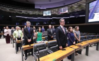 Homenagem aos 45 anos do curso de graduação em Odontologia da UnB.