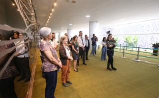 Visita ao Congresso Nacional com apresentação da edição especial do “Visite Encena”.