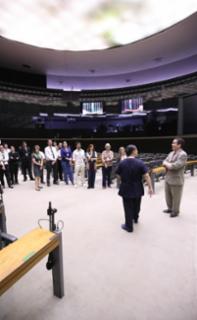 Visita ao Congresso Nacional com apresentação da edição especial do “Visite Encena”.