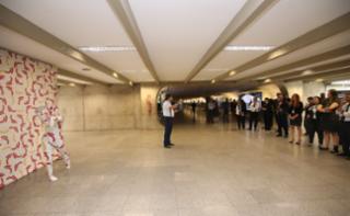 Visita ao Congresso Nacional com apresentação da edição especial do “Visite Encena”.