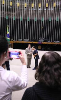 Visita ao Congresso Nacional com apresentação da edição especial do “Visite Encena”.