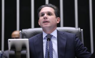 Discussão e votação de propostas legislativas. Presidente da Câmara dos Deputados, Hugo Motta (REPUBLICANOS - PB)