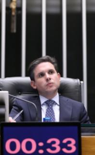 Discussão e votação de propostas legislativas. Presidente da Câmara dos Deputados, Hugo Motta (REPUBLICANOS - PB)