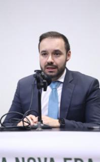 Lançamento da nova era do Programa Ulysses, a Inteligência Artificial da Câmara. Diretor-Geral da Câmara dos Deputados, Guilherme Barbosa Brandão.