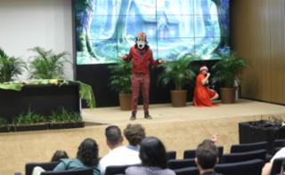 Sexta Cultural: Especial de Natal. Lobo Mal, Omar Menezes. Chapeuzinho Vermelho, Roberta Arcoverde.