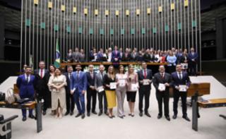 Homenagem à Associação Nacional dos Membros do Ministério Público.