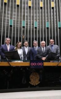 Deliberação dos Projetos de Lei do Congresso Nacional (LOA 2026). Senador, Efraim Filho (UNIÃO - PB). Senadora, Dra. Eudócia (PL - AL). Presidente do Senado Federal, Davi Alcolumbre (UNIÃO - AP). Senador, Randolfe Rodrigues (PT - AP). Senador, Izalci Lucas (PL - DF). Dep. José Rocha (UNIÃO - BA)