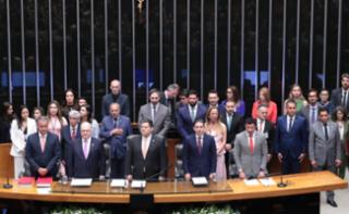 Destinada a inaugurar a 4ª Sessão Legislativa Ordinária da 57ª Legislatura.