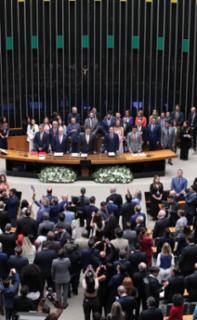 Destinada a inaugurar a 4ª Sessão Legislativa Ordinária da 57ª Legislatura.