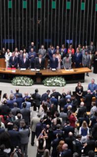 Destinada a inaugurar a 4ª Sessão Legislativa Ordinária da 57ª Legislatura.