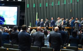 Destinada a inaugurar a 4ª Sessão Legislativa Ordinária da 57ª Legislatura.