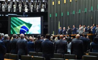 Destinada a inaugurar a 4ª Sessão Legislativa Ordinária da 57ª Legislatura.