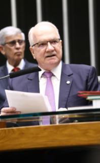 Destinada a inaugurar a 4ª Sessão Legislativa Ordinária da 57ª Legislatura.  Ministro do Supremo Tribunal Federal do Brasil, Edson Fachin.