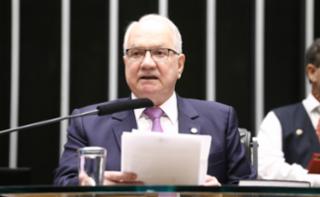 Destinada a inaugurar a 4ª Sessão Legislativa Ordinária da 57ª Legislatura. Ministro do Supremo Tribunal Federal do Brasil, Edson Fachin.