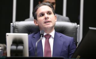 Discussão e votação de propostas legislativas. Presidente da Câmara dos Deputados, Hugo Motta (REPUBLICANOS - PB)