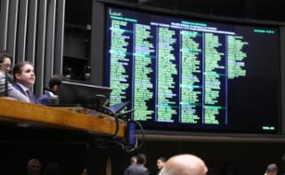 Discussão e votação de propostas legislativas. Presidente da Câmara dos Deputados, Hugo Motta (REPUBLICANOS - PB)