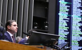 Discussão e votação de propostas legislativas. Presidente da Câmara dos Deputados, Hugo Motta (REPUBLICANOS - PB)