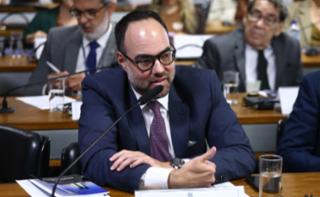 Instalação da 7ª composição do Conselho de Comunicação Social do Congresso Nacional e eleição de Presidente e Vice-Presidente. Conselheiro, Samir Nobre Maia