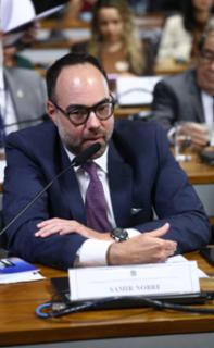 Instalação da 7ª composição do Conselho de Comunicação Social do Congresso Nacional e eleição de Presidente e Vice-Presidente. Conselheiro, Samir Nobre Maia