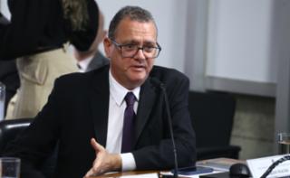 Instalação da 7ª composição do Conselho de Comunicação Social do Congresso Nacional e eleição de Presidente e Vice-Presidente. Conselheiro, Carlos Magno Macedo