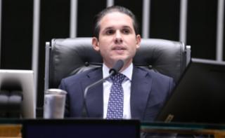 Discussão e votação de propostas legislativas. Presidente da Câmara dos Deputados, Hugo Motta (REPUBLICANOS - PB)