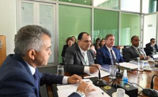 1ª reunião ordinária de 2026. Diretor-executivo de Comunicação e Mídias Digitais, Cláudio Araújo