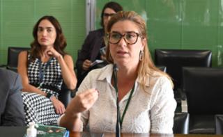 1ª reunião ordinária de 2026. Diretora das Redes Sociais, Ginny Morais