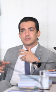 1ª reunião ordinária de 2026. Representante da Sociedade Civil, Bruno Silva