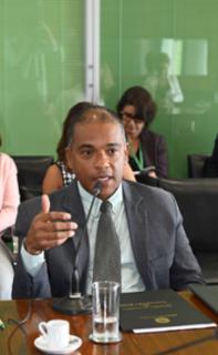 1ª reunião ordinária de 2026. Representante da Sociedade Civil, Clayton Antonio Santos da Silva