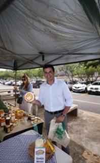 Feira de Orgânicos da Câmara dos Deputados. Dep. Carlos Veras (PT - PE)