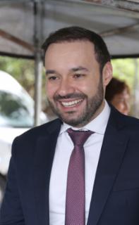 Feira de Orgânicos da Câmara dos Deputados. Diretor-Geral da Câmara dos Deputados, Guilherme Barbosa Brandão.