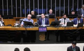 Sessão para a votação de propostas legislativas. Presidente da Câmara dos Deputados, Hugo Motta (REPUBLICANOS - PB)