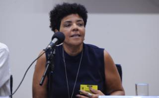 1º Fórum Nacional Parlamentar sobre as Comunidades Terapêuticas. Coordenadora de Serviços de Interesse para a Saúde da Agência Nacional de Vigilância Sanitária, Alice Alves