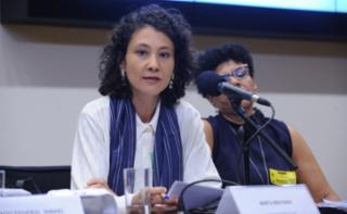 1º Fórum Nacional Parlamentar sobre as Comunidades Terapêuticas. Secretária Nacional de Políticas sobre Drogas, Marta Machado