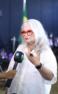 Premiação do Concurso de Vídeo - Pelo Fim da Violência contra mulher. Região Nordeste – Diretora de “Quem eu sou?” (2023), Lisiane Fagundes Cohen, Salvador/BA