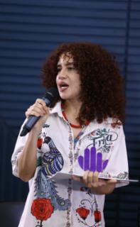Premiação do Concurso de Vídeo - Pelo Fim da Violência contra mulher. Região Centro-Oeste – Diretora de “Até amanhã” (2025). Patricia Alves da Silva, Goiânia/GO