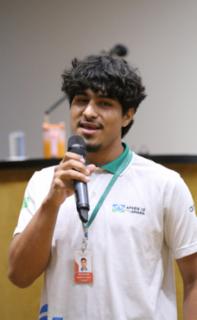 Cerimônia de encerramento de contrato e homenagem a Jovens Aprendizes. Pró adolescente, Orlando Flores