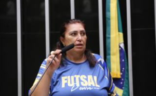 Homenagem ao Dia Internacional da Síndrome de Down. 	FutsalDown do DF, Cleonice de Lima.