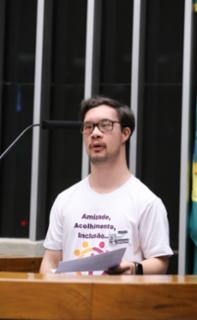 Homenagem ao Dia Internacional da Síndrome de Down. Federação Brasileira das Associaçôes da Síndrome de Down, 	Gustavo Façanha