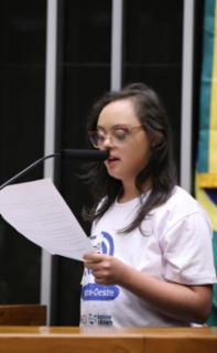 Homenagem ao Dia Internacional da Síndrome de Down. 	Associação Ápice Down, Luana Bahayomi